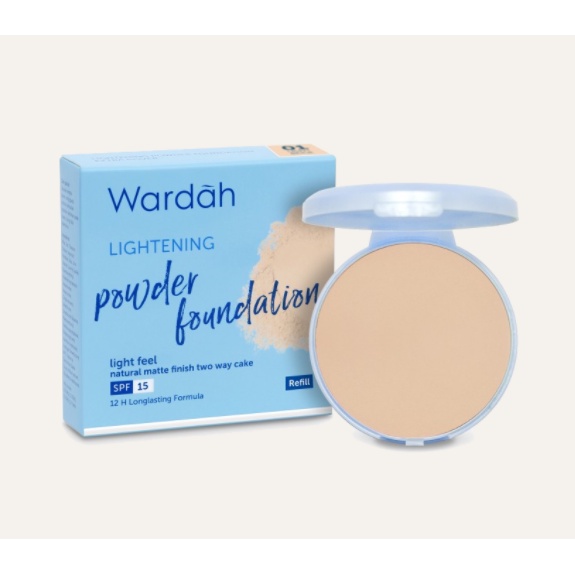 ☘️Yuri Kosmetik☘️ Wardah Lightening Powder Foundation SPF 15 Refill / Wardah Bedak Refill / Expired 2024