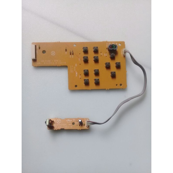ir sensor remot + tombol panel proyektor infocus DLP X12