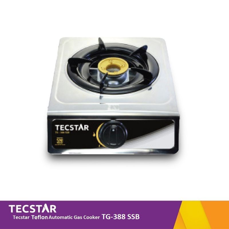 TECSTAR   kompor 1 tungku  + selang paket  gas