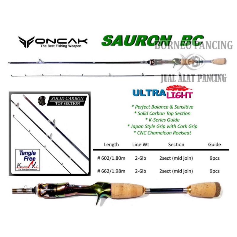 Joran Ultra Light ONCAK SAURON BC - SPINNING