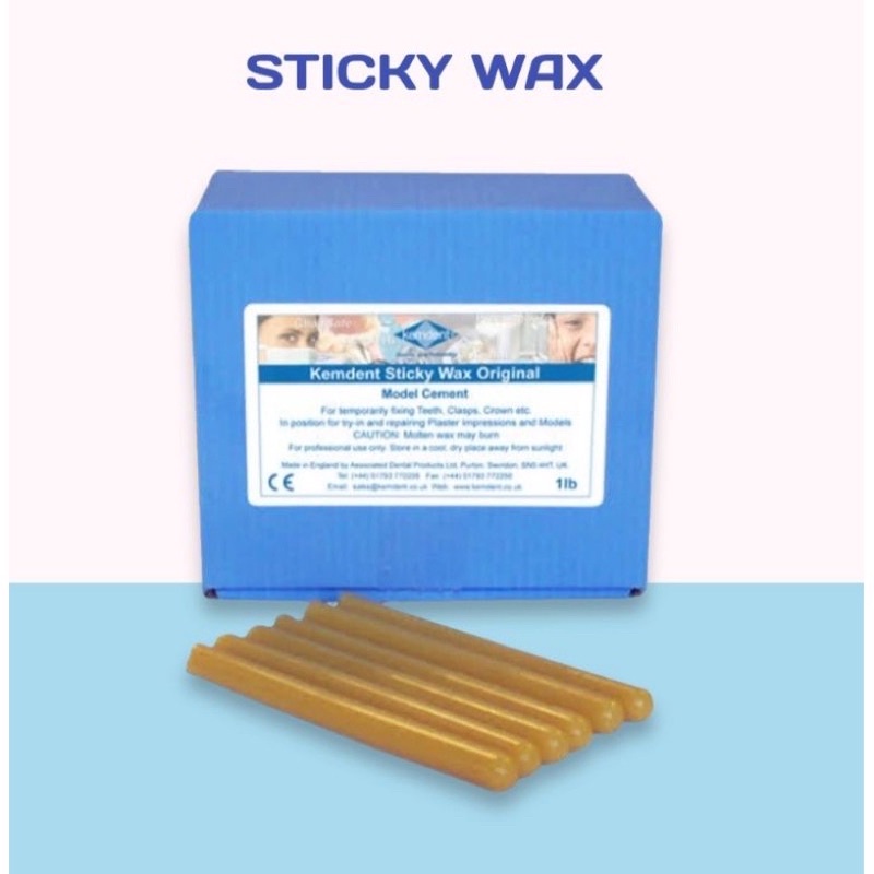 Dental Sticky Wax Tracing Green Yellow Blue Stick Sticks Compound Wax Hiflex (1pcs/stick) Sticky Wax