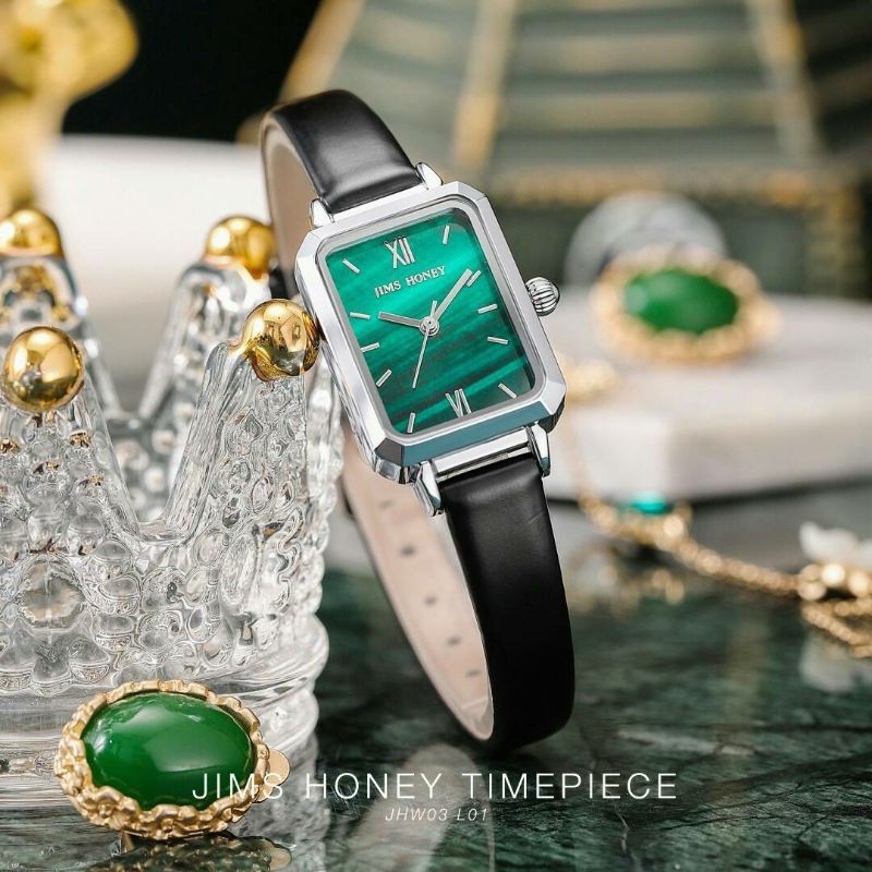 Jam tangan kotak elegan simple mewah JHW-03 Jims Honey