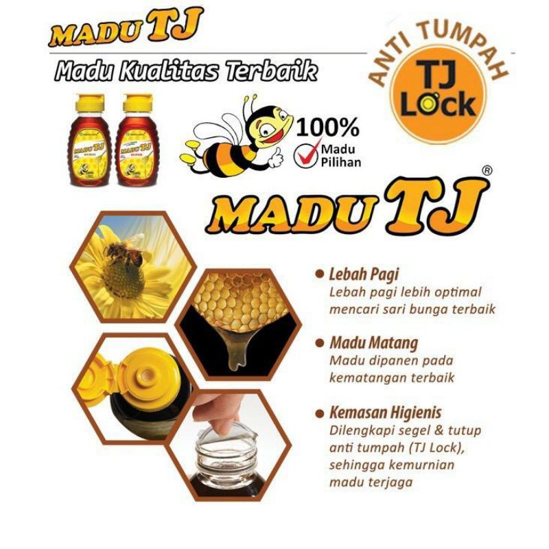 MADU TJ MURNI 250 GR ~ TRESNO JOYO MADU MURNI 250 GR