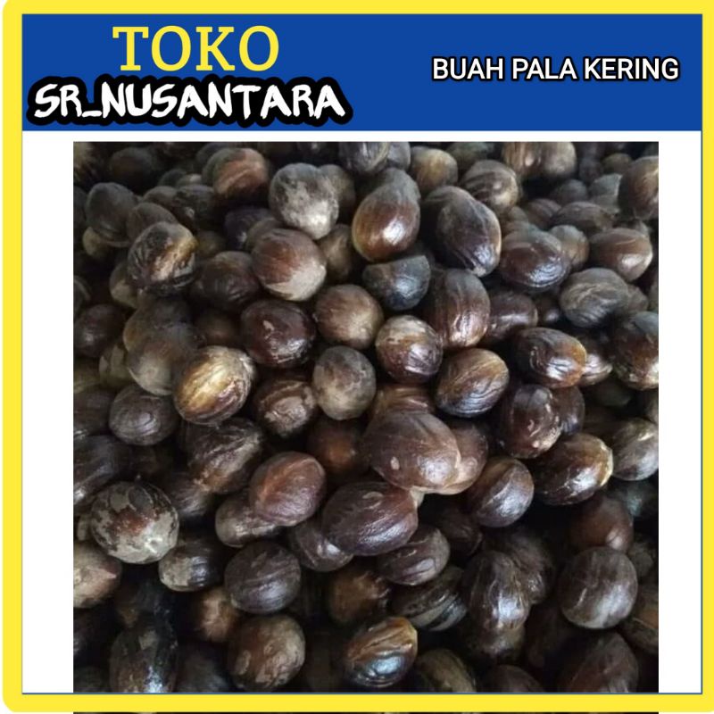 

Buah Pala Kering Rempah Rempah Bumbu Masak 1 Kg