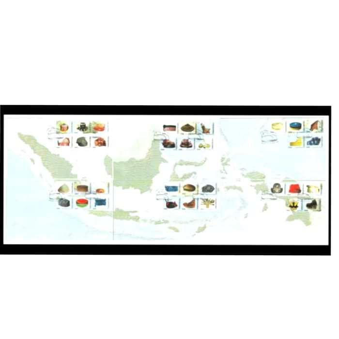 

Satu Set SHP Perangko Indonesia Serie NKRI 2019