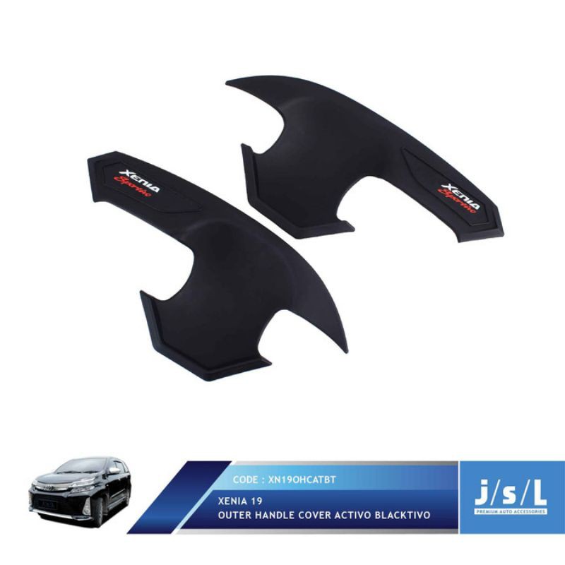 Mangkok Pintu New Xenia 2019 Outer Handle Cover Activo Blacktivo