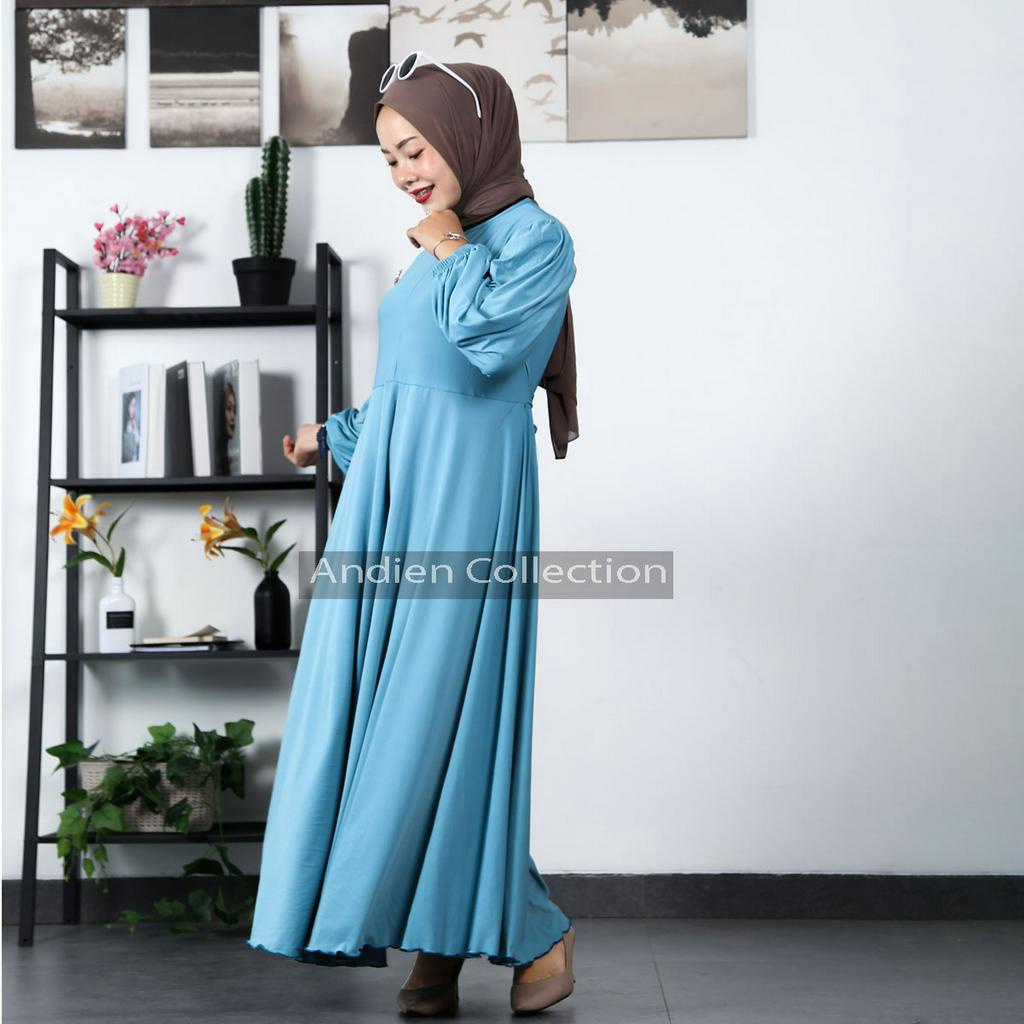 Gamis Umbrella Busui Friendly- Gamis Jersey- Dress Wanita- gamis busui- gamis jumbo