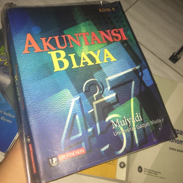 Buku bekas akuntansi biaya