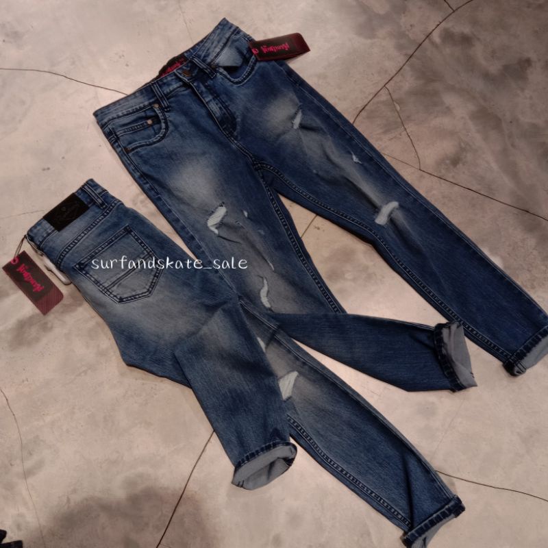 Celana Jeans Wanita Planet Surf Original New Icona 212E Blue