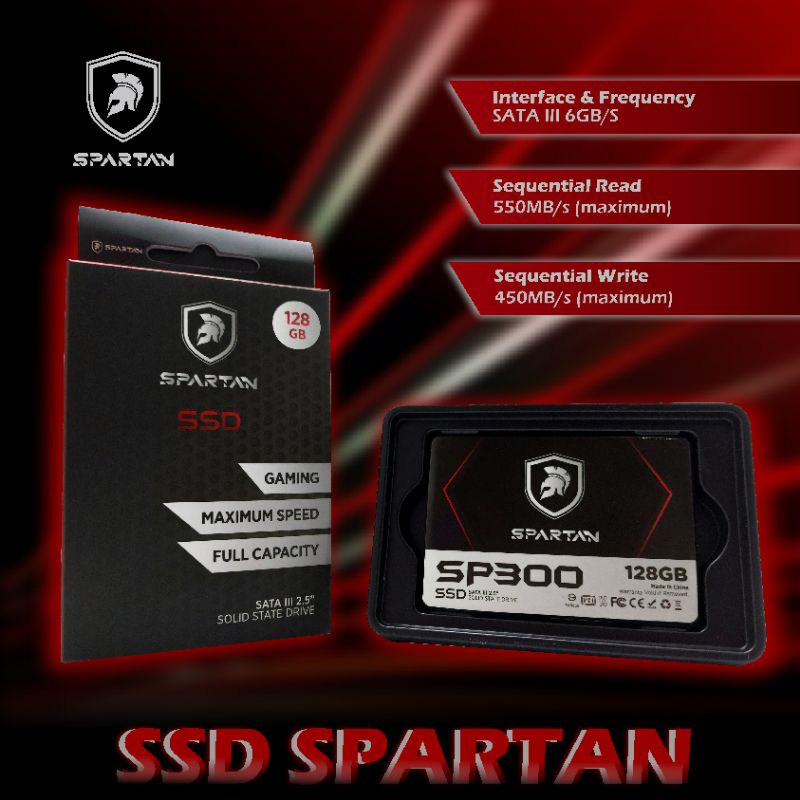 SSD 128 GB SATA III 2.5 Garansi 1 Tahun New