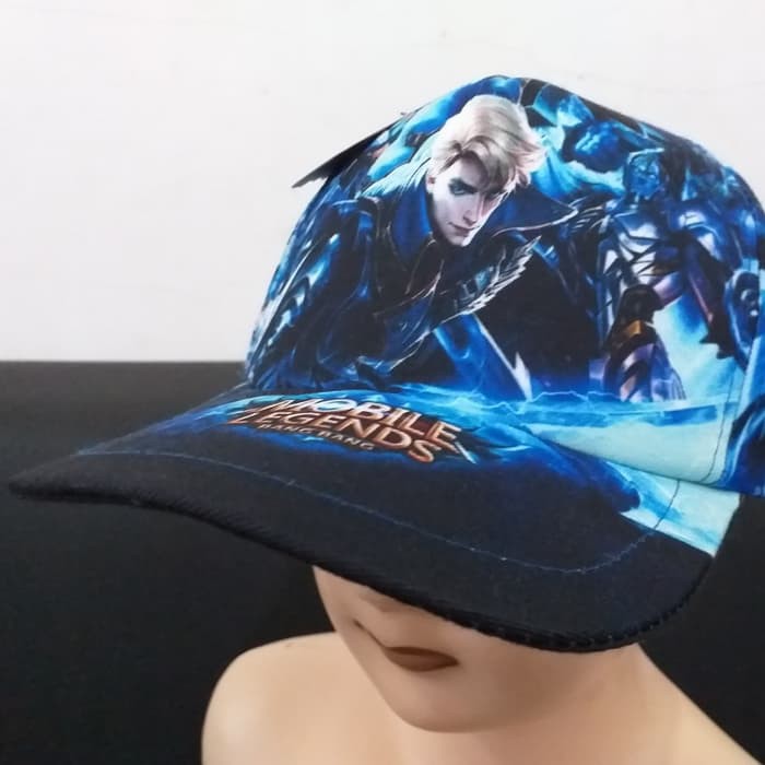 Topi Anak Remaja MOBILE LEGENDS/Topi Fashion Gaya+Pengatur Ukuran KEREN**