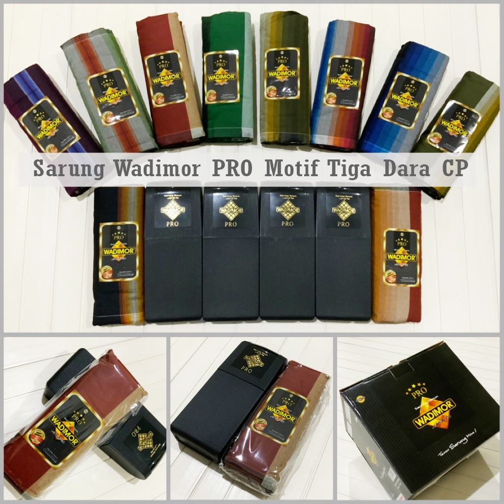 Sarung Wadimor PRO Motif TigaDara CP