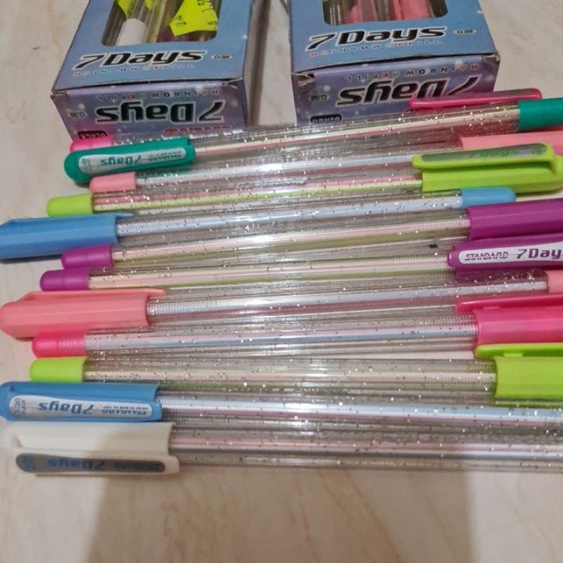 

Pulpen standard 7 days 0.38 rainbow