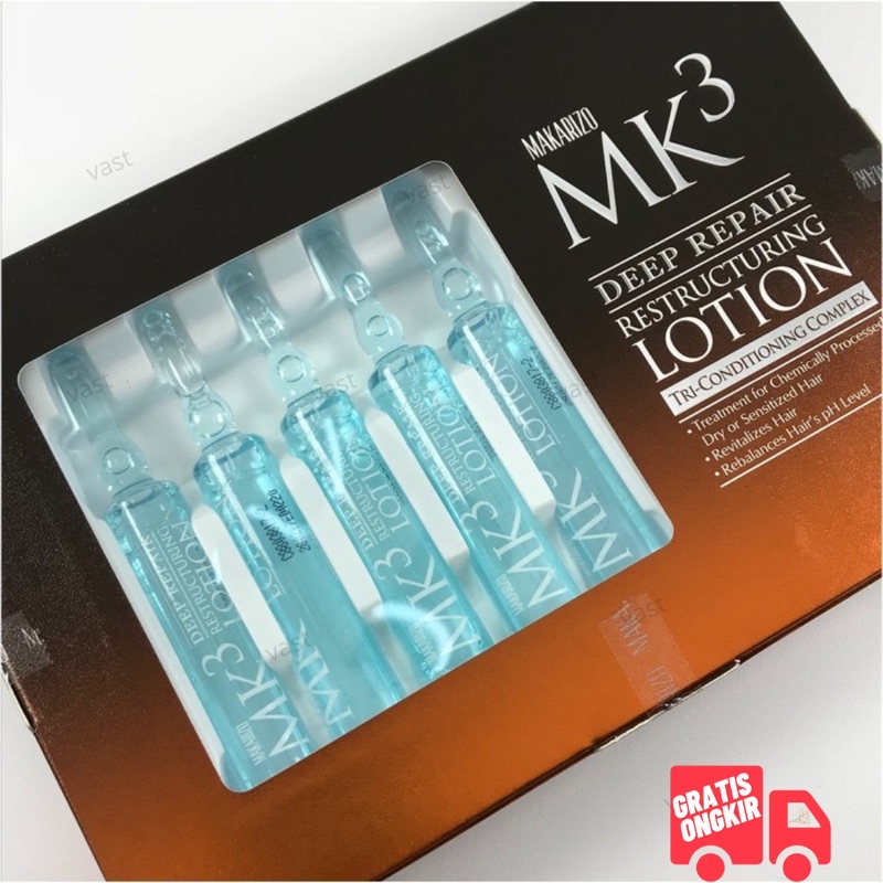 Makarizo MK3 Deep Repair Restructuring Lotion (5x10 ml)