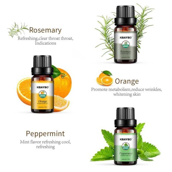 GOOD Premium Minyak Aromaterapi Essential Oil Difuser 10ML 6 Botol aroma