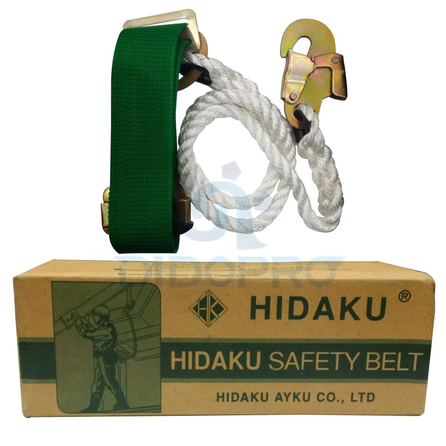 HIDAKU Safety Belt / Sabuk Pengaman Kerja Merk HIDAKU