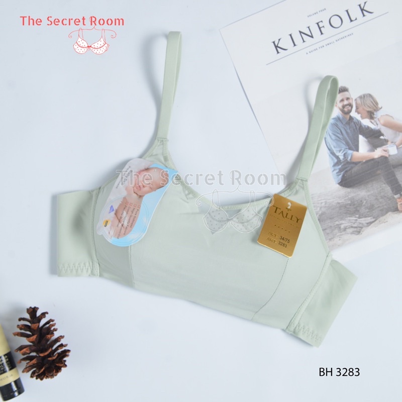 TALLY BRA BH BABY SKIN 3283 I CUP B | KAIT 3 | TANPA KAWAT I BUSA TIPIS I SIZE 34-38