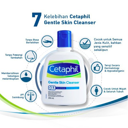 Cetaphil Gentle Skin Cleanser / Oily | GSC 59ml 125ml 250ml