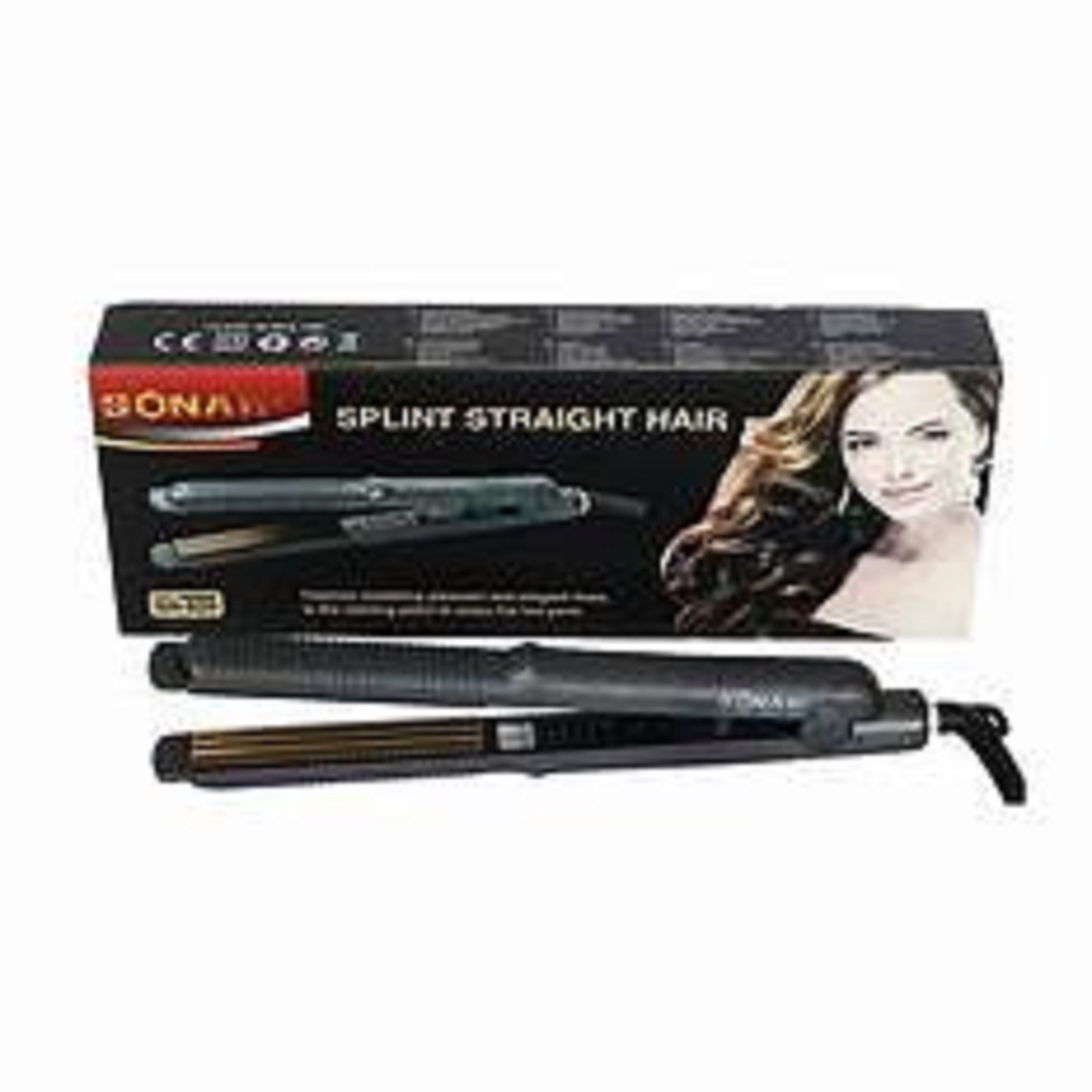 Catok Rambut Sonar SN-820 Catok Rambut 2in1 Original Import