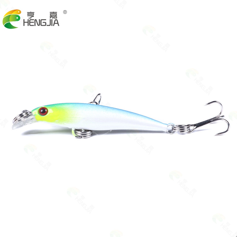 Wholesale HENGJIA 24Pcs/Lot Minnow Umpan Pancing 5cm 2.1g Swimbait Mini Fishing Lure Bass Ikan Bait