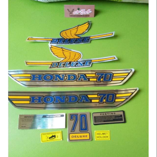 

STIKER HONDA C70 STRIPING HONDA C70