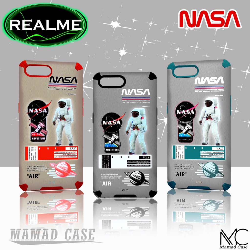 Brand NASA Skin Feel Phone Cover  Camera Case Realme 5I C11 C2 6 C3