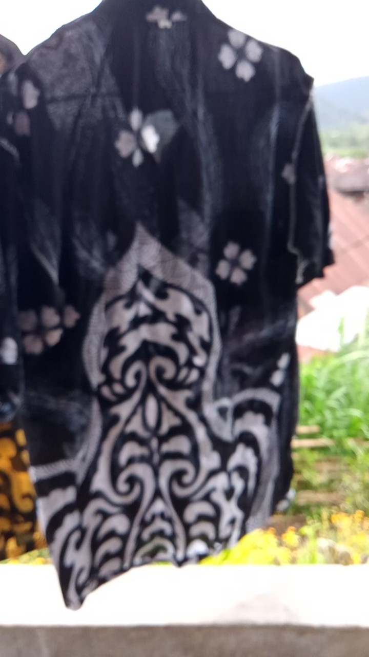 Kemeja Batik Lengan Panjang Batik  Danabrata Pria Motif Songket Hijau Kode 031 M L Xl Xxl Regular