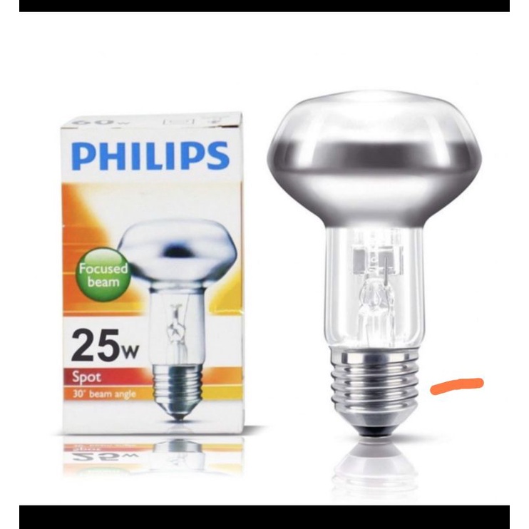 Lampu Pemanas nr63 25w Philips Fried Chicken Penghangat Ayam 25 watt Philips NR 63