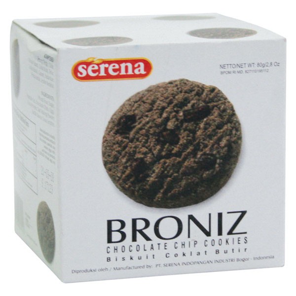 

Serena Browniz Cho Chip Box 80 Gr