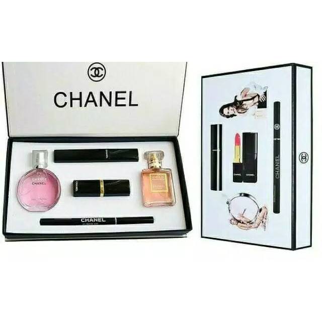 SET 5 IN 1 CHANEL MAKEUP