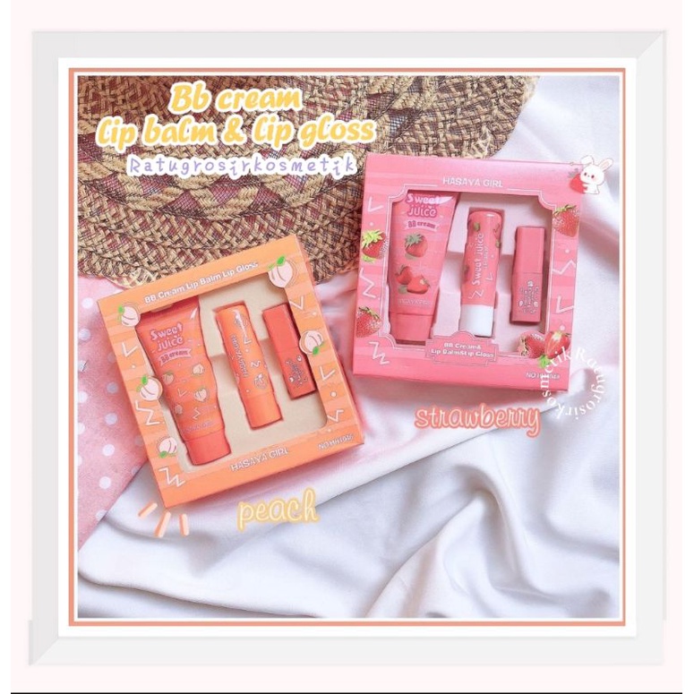 [PER PACK] PAKET MAKE UP HASAYA GIRL 3IN1 NO.HH1046/1049