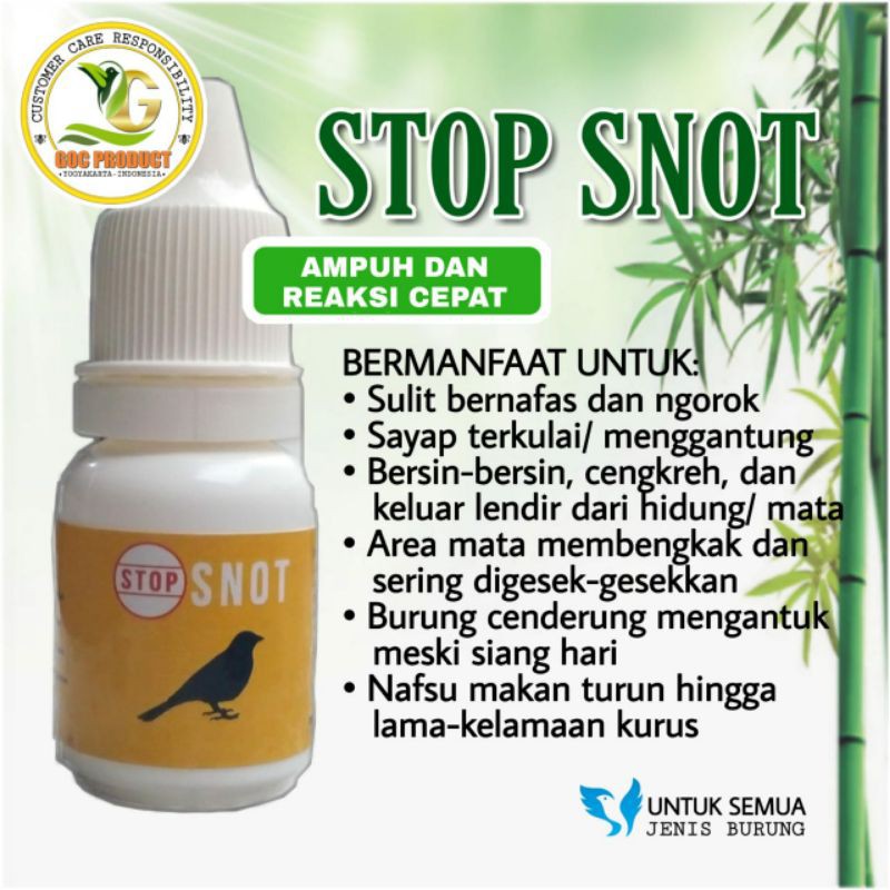 stop snot obat mata/snot burung