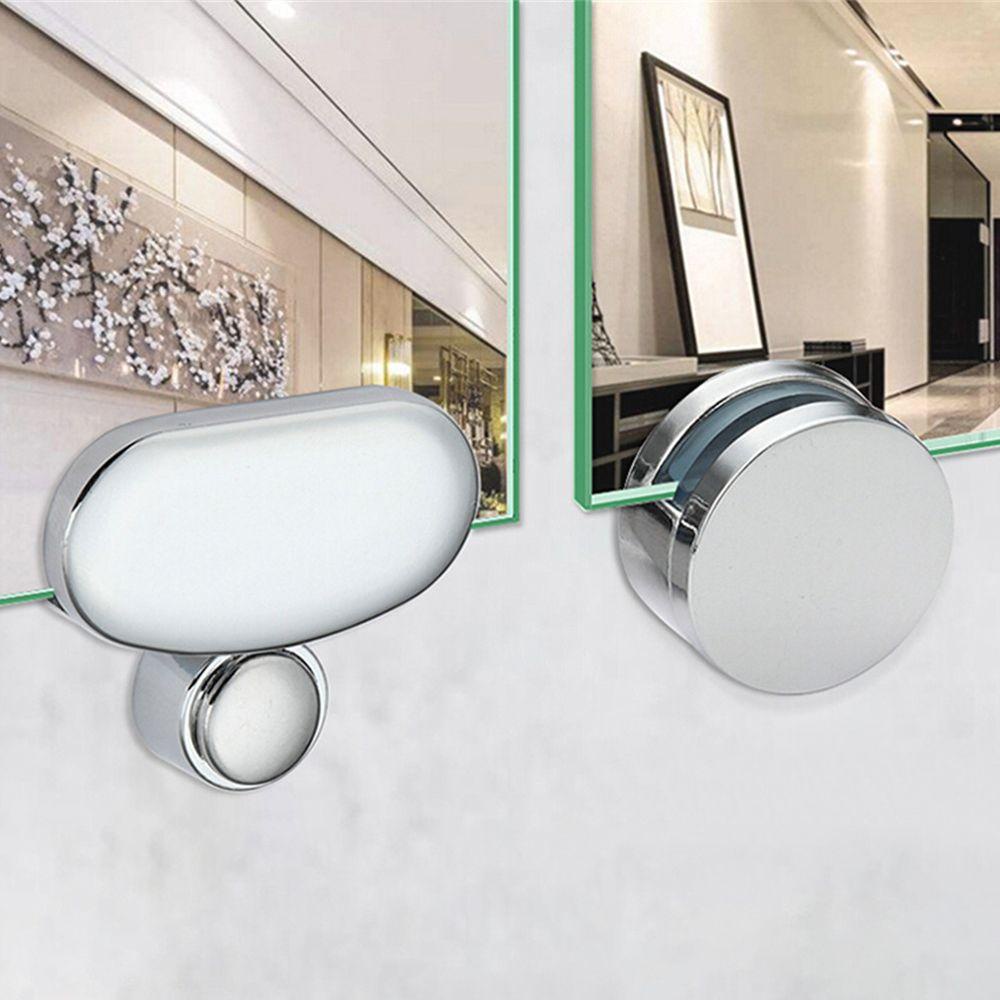 Nanas 4PCS Kaca Cermin Hinger Multifungsi Penjepit Kaca Kamar Mandi Mirror holder
