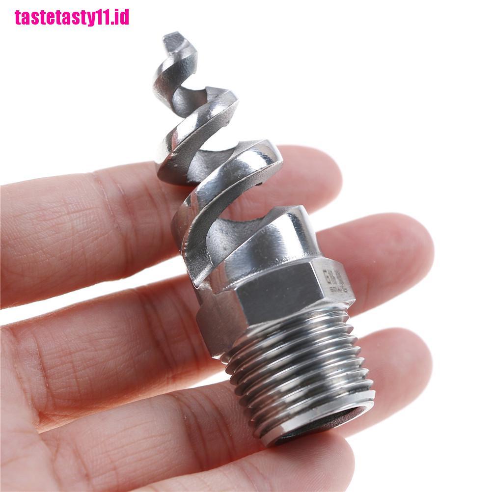 1 / 2 &quot;1&quot; nozzle Semprot Atomisasi Bentuk spiral Bahan Stainless steel