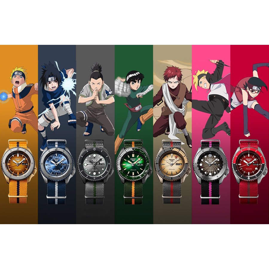 Seiko 5 Sports NARUTO 1set