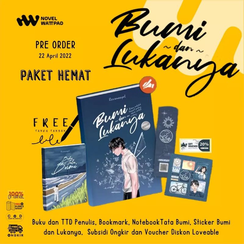 Novel Bumi dan Lukanya Remake - Revianaaprl 