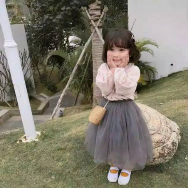 Rok Tutu Polos Anak