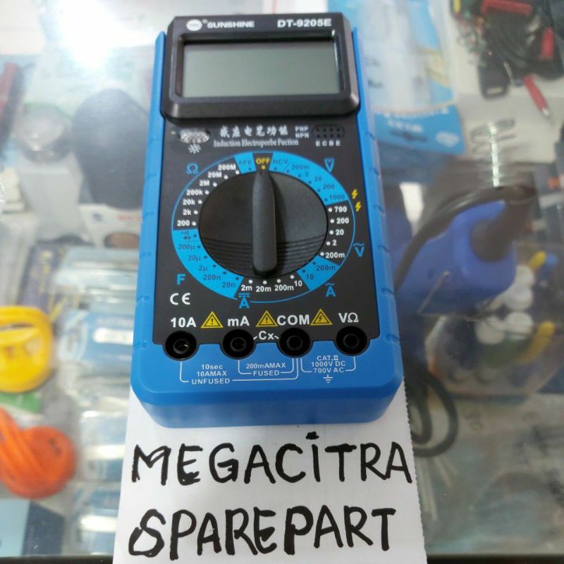 multitester digital DT9205E