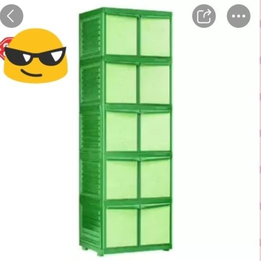 lemari plastik 5 susun tabitha