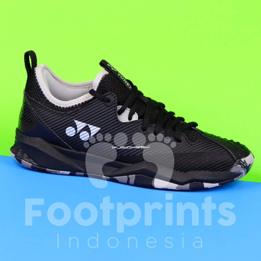 Sepatu Tenis Yonex Fusion Rev 4 Black Tennis Shoes Original Fusionrev