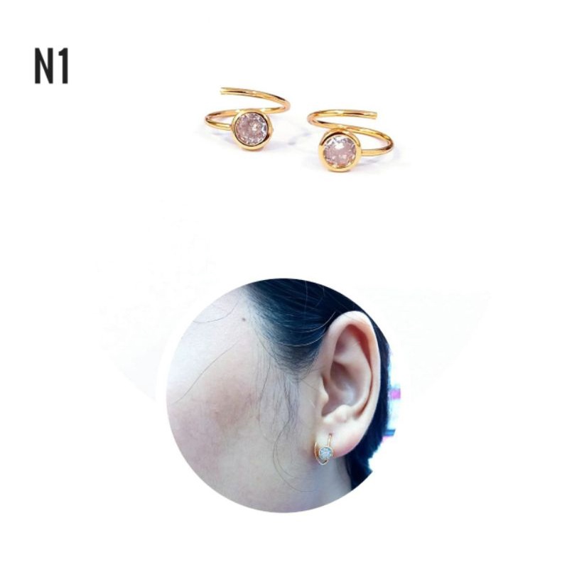 Anting Ulir Dewasa Permata Xuping Cantik Perhiasan N13072201