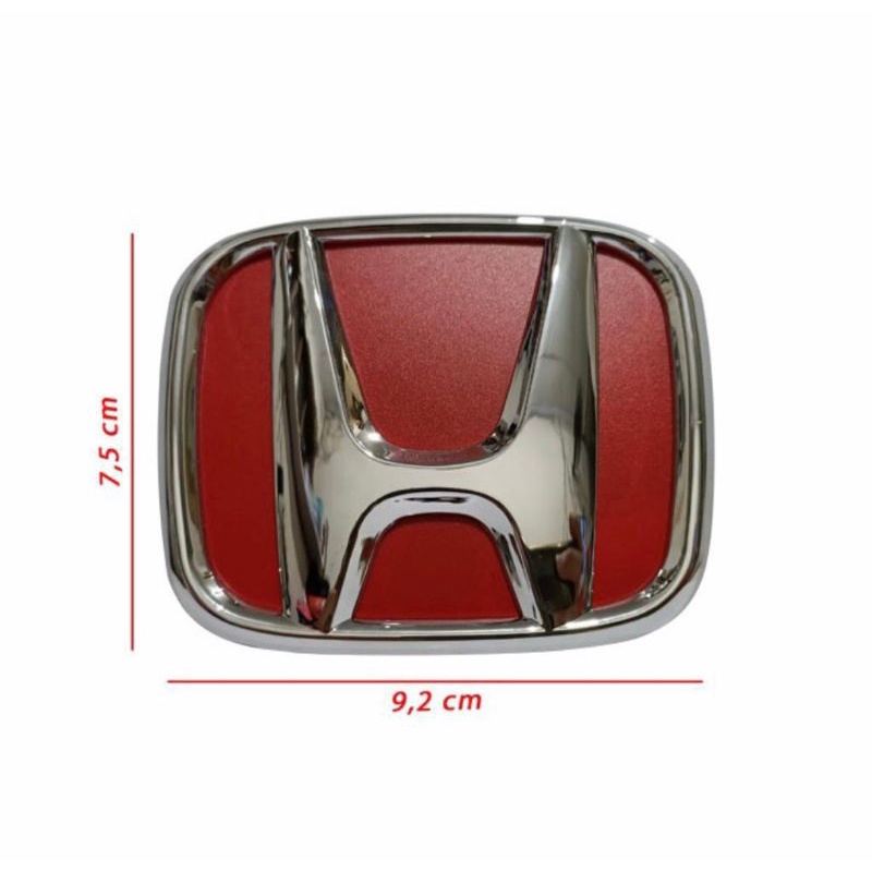 Logo emblem belakang Honda all new brio 2017 (merah)