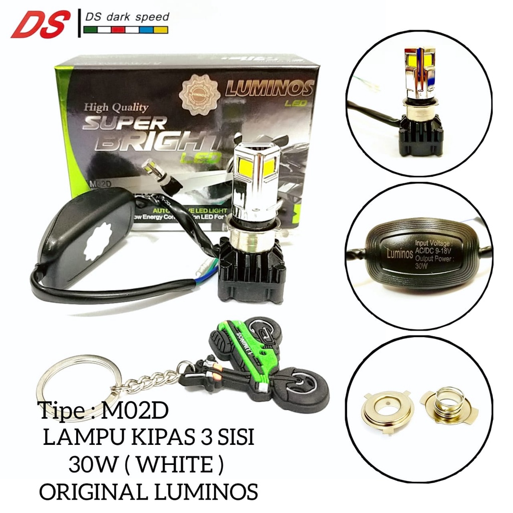 Led LUMINOS Original Lampu Led LUMINOS ORIGINAL Ready 6 sisi WHITE M02E