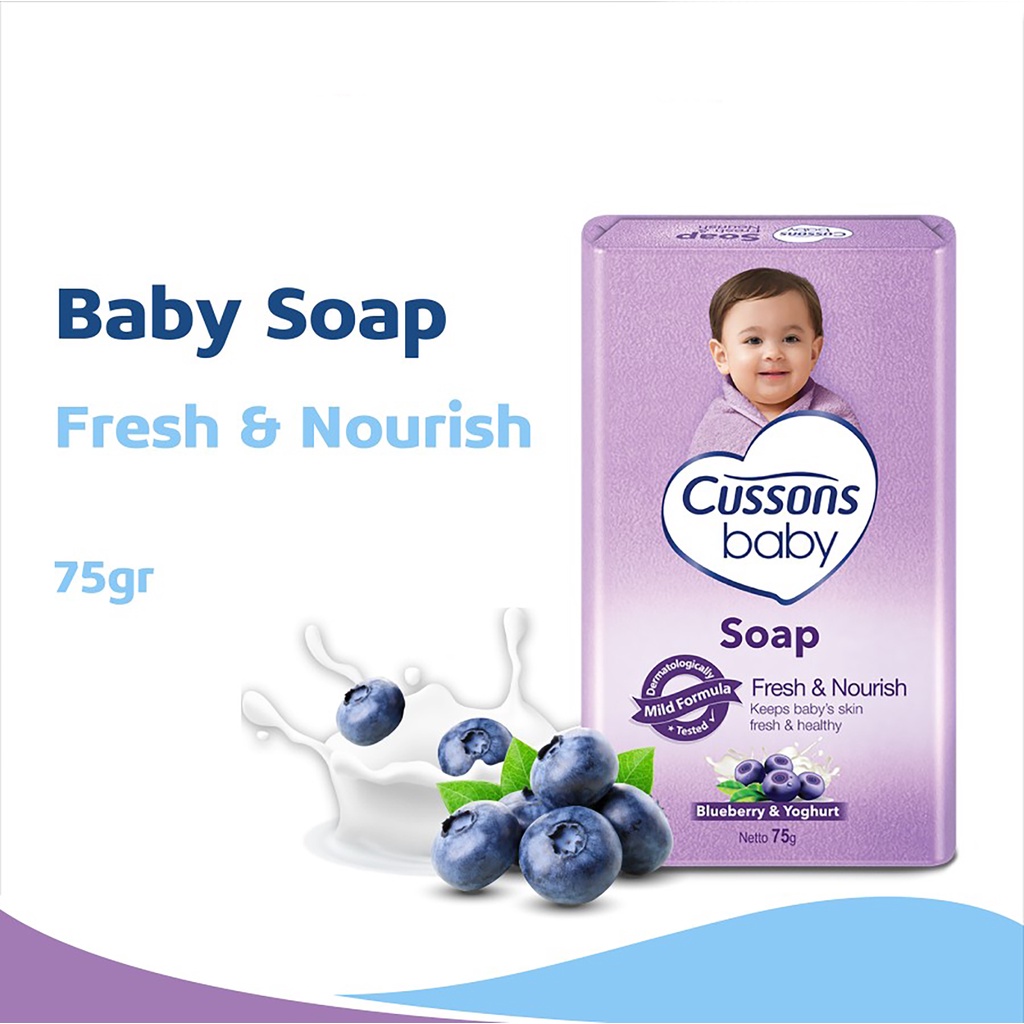 Cussons Sabun Batang Bayi Sabun Mandi Bayi Baby Bar Soap