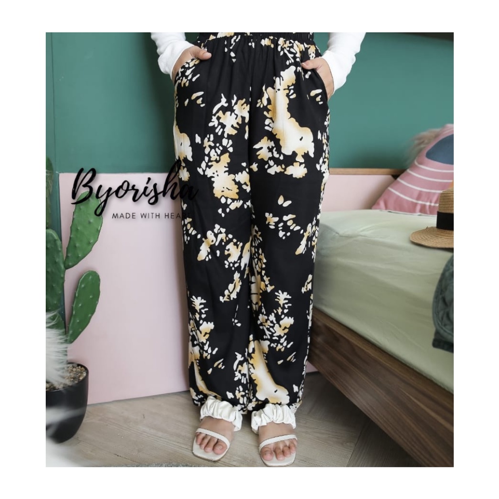 CELANA PANJANG WANITA KATUN RAYON ARUNIKA PANTS