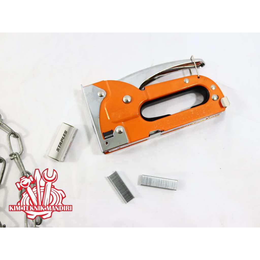 

BLACKFOOT MEDIUM DUTY STPAPLE GUN / STAPLER TEMBAK JOK 4-8MM