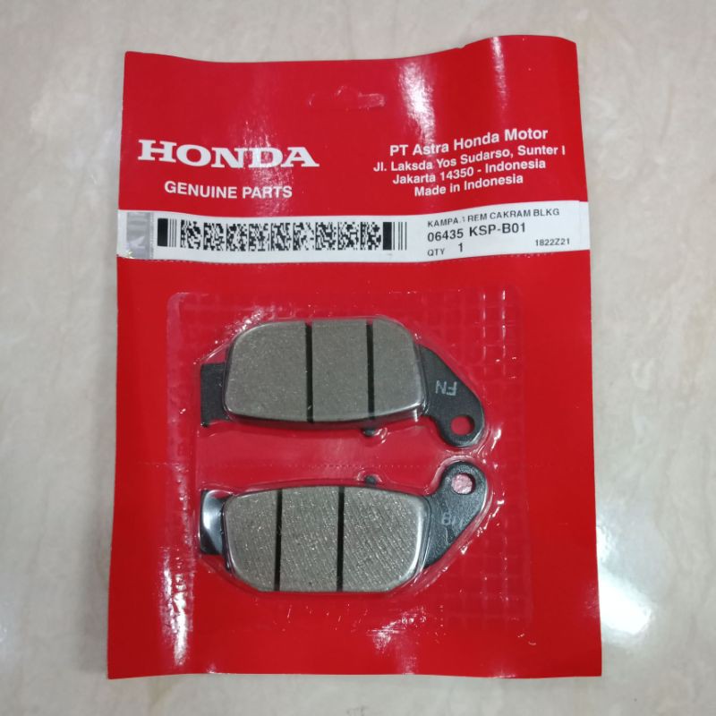 DISPAD KAMPAS REM CAKRAM BELAKANG KSP CB CBR 150 R OLD LAMA NEW LED SONIC SUPRA GTR 150 MEGAPRO NEW 