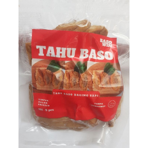 

Tahu Baso ( daging sapi ) Tanpa Pengawet isi 5