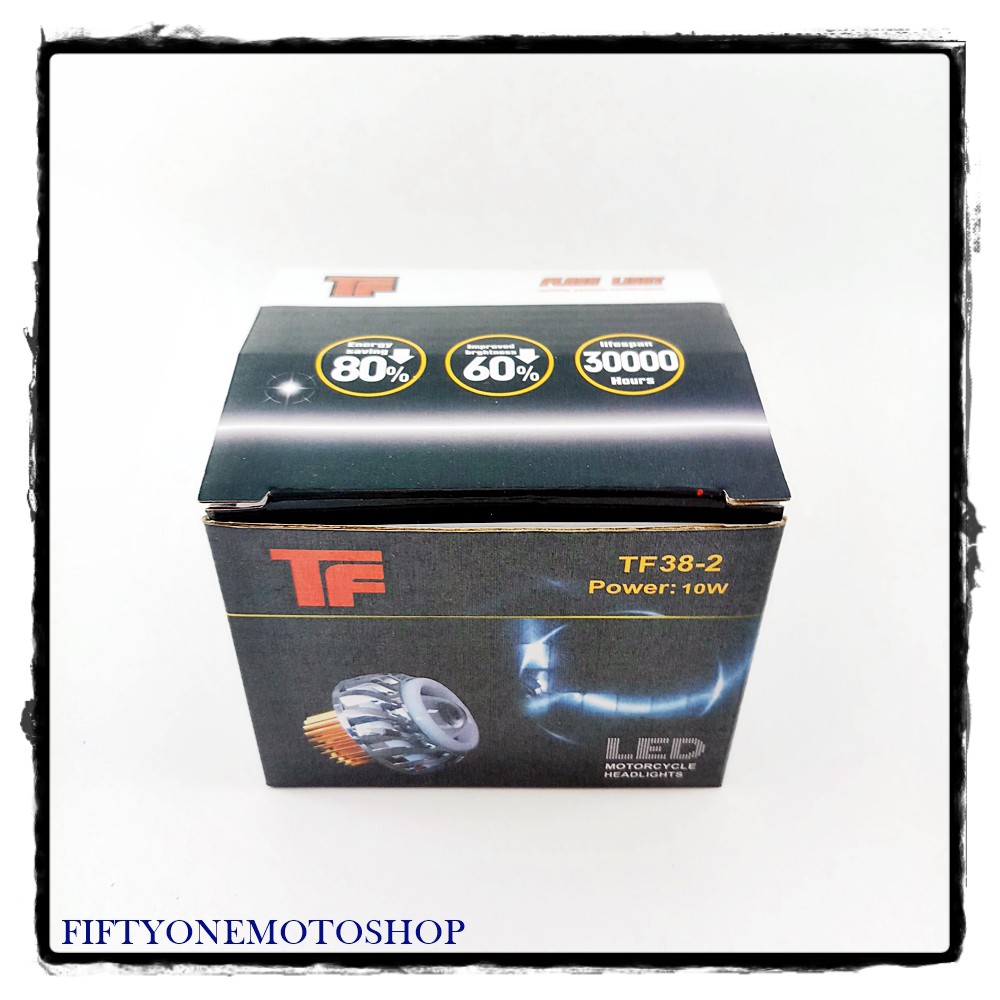 Lampu Depan Motor LED Projie Mini Angels Eyes Devil Eyes  Universal