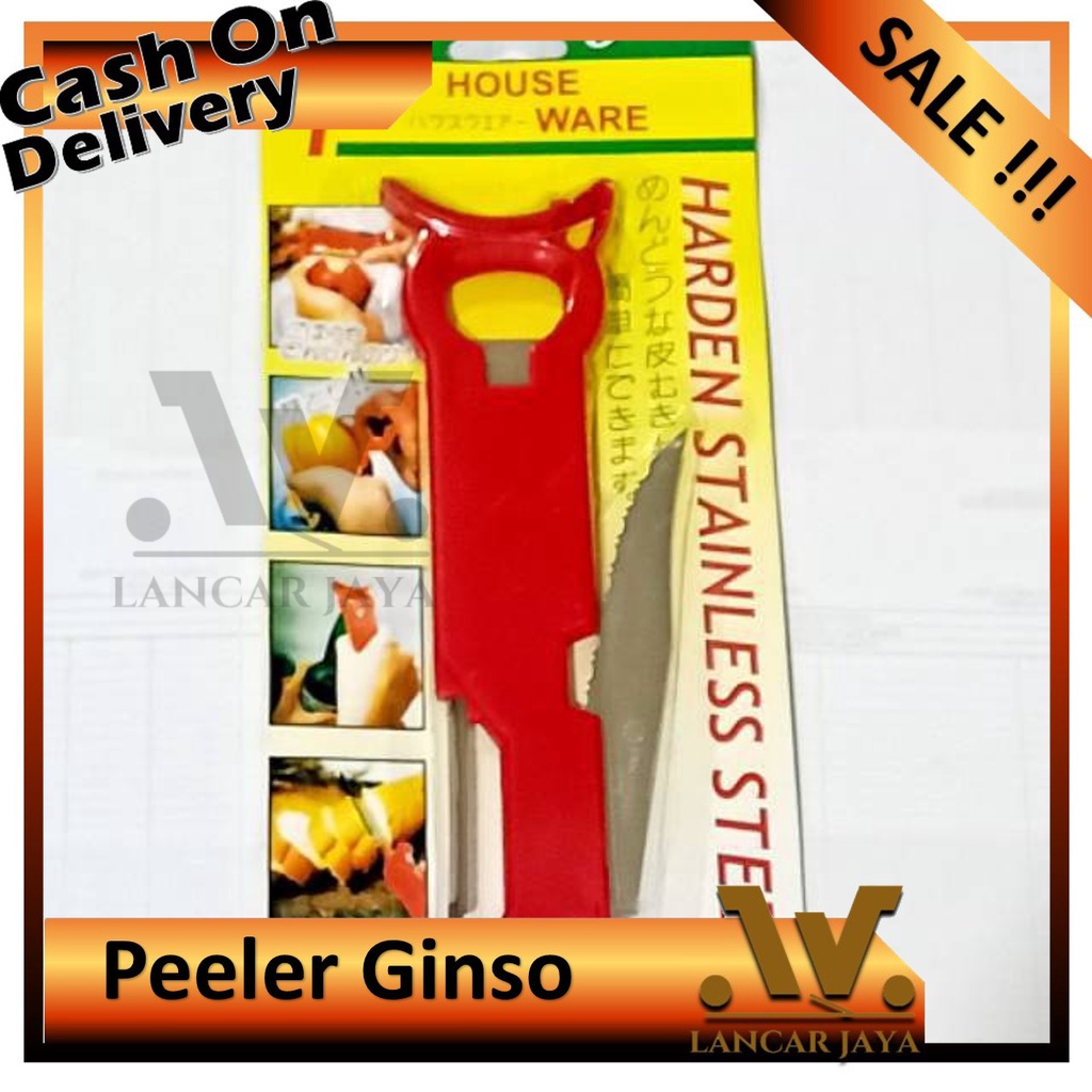 Peeler + Pisau Pengupas Wortel, Kentang / Peeler + Pisau / Peeler Buah / Peeler Sayur / Peeler Stain